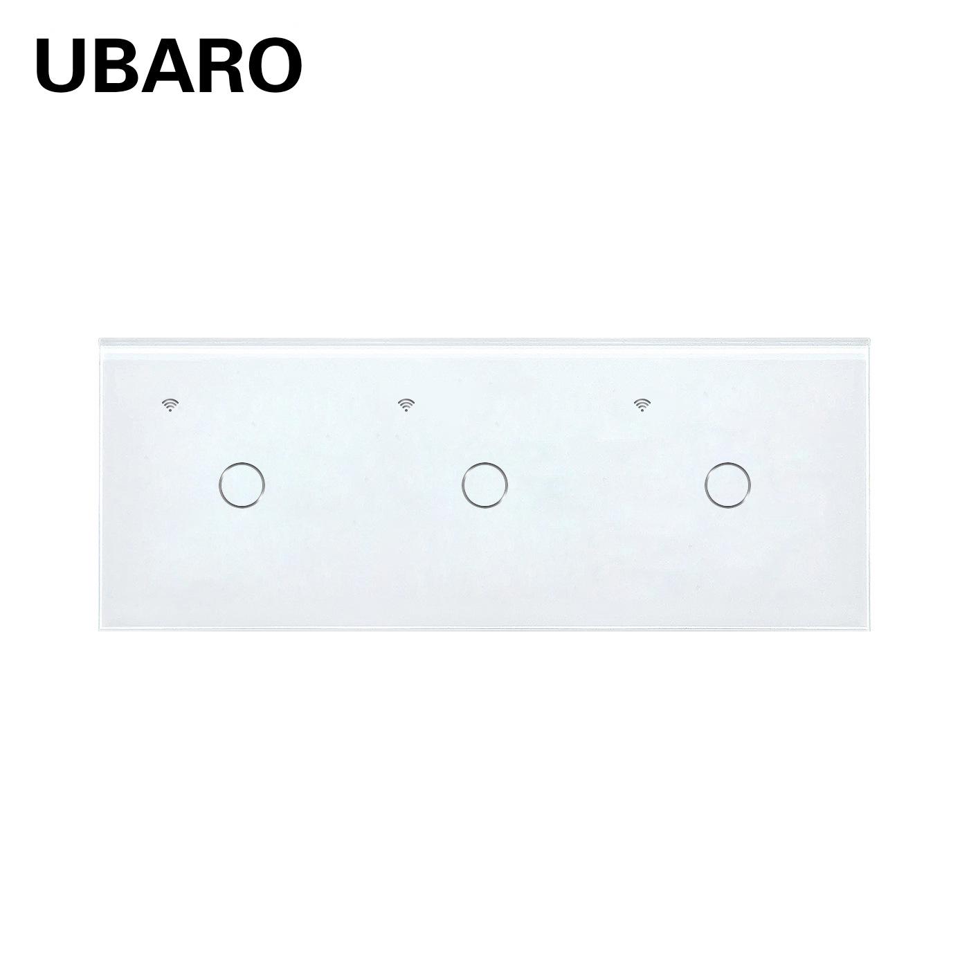 

Zigbee Type 228 Smart Switch: Tuya APP & Alexa Voice, Tempered Glass Panel.