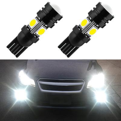 2PCS Turn Signal Brake Light 12V Car Day Lamp T10 4SMD 5050 3W Reverse Trunk License Parking Plate Roof Dome Reading Waterproof