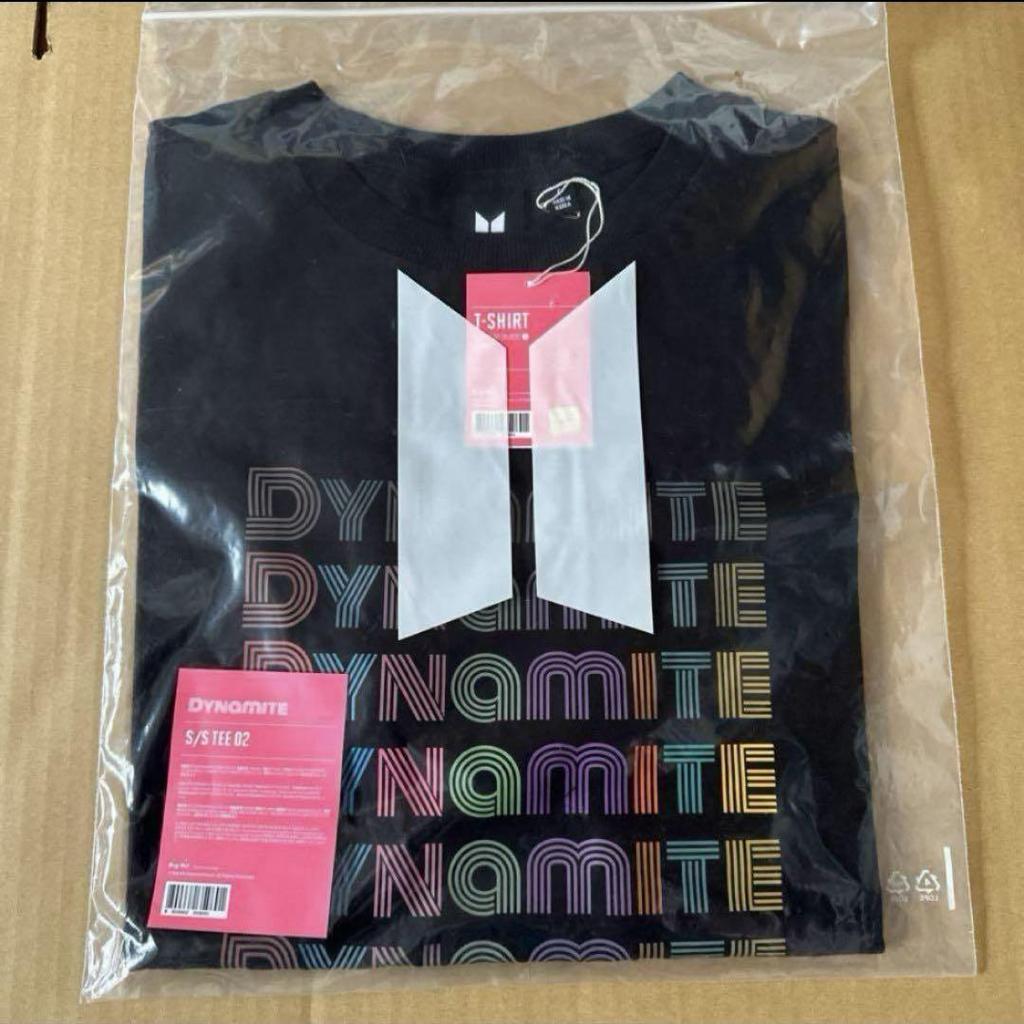[USED] BTS Dynamite T-shirt Size F Black
