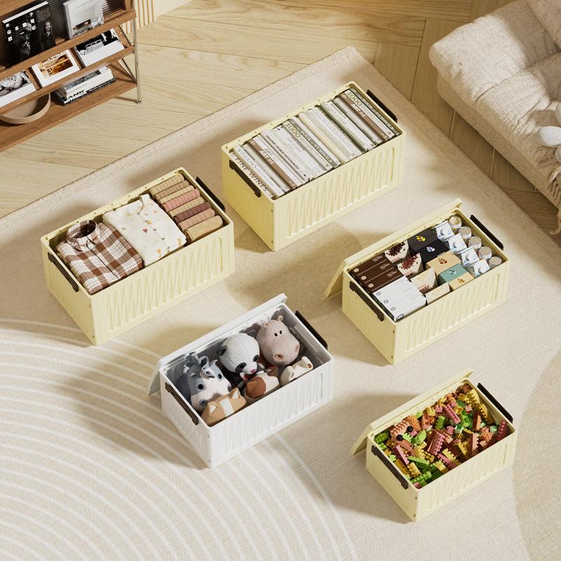 Storage Box Household Clothes Toy Storage Storage Box Large Clothes Storage Box Folding Box with Lid