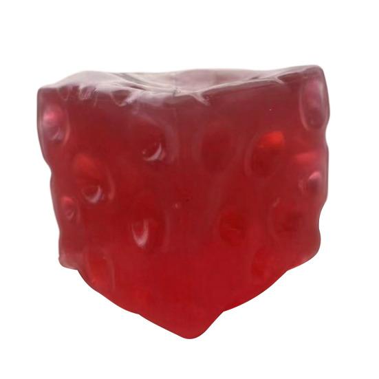 Office Relaxation Gadget Shapeable Cheese Cube Squeeze Toy Anxiety Relief Block Sensory Stress Toy Fake Pinch Home Tool Shape