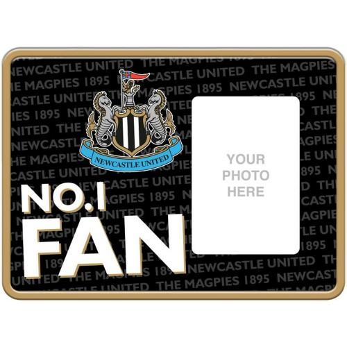 Newcastle United FC No. 1 Fan Metal Embossed Photo Frame