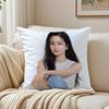 Kim Tae Ri Cushion Cover Linen Minimalist Soft  for Sofa Bed Home Room Decor