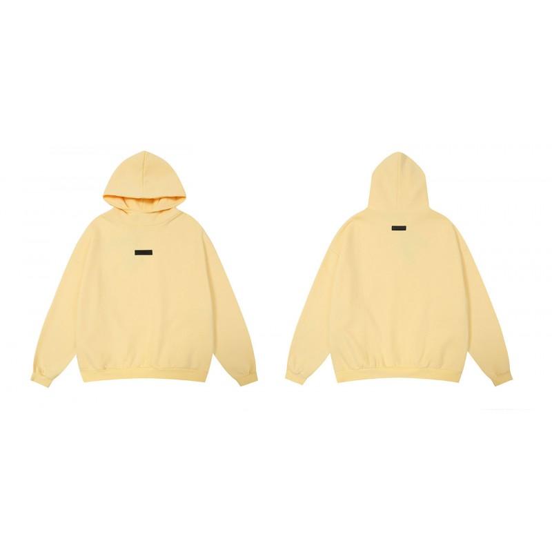 Essentials Hooded Sweatshirt Men Women Winter Thick Fleece Lined Cotton Pullover Casual Sportswear