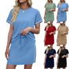 Conjuntos de 2 Peças Para Mulheres Conjuntos de Saia Outfits de Verão Conjunto de Roupa Feminina Conjuntos de Saia-Short para Viagem e Treino