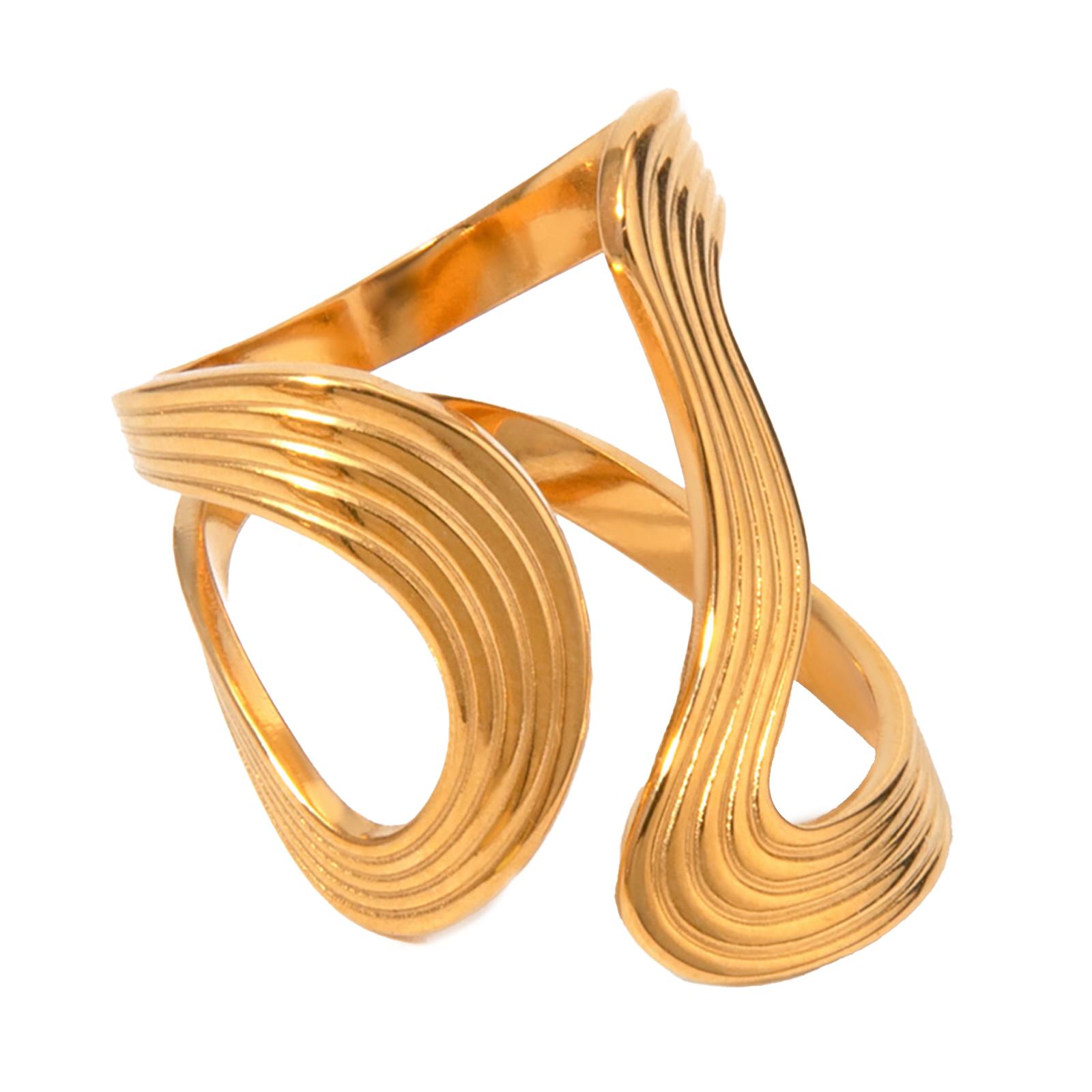 

Стильное креативное металлическое разомкнутое кольцо, модные геометрические фигуры, водонепроницаемое кольцо на палец, ювелирные изделия для вечеринок и фестивалей E