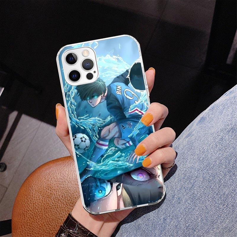 Blue Lock Isagi Yoichi Phnoe Case for Iphone 17 Air 16 16E 11 12 13 Mini 14 Plus 15 Pro Max 7 8 + SE 2020 Phone Cover Coque 17 A