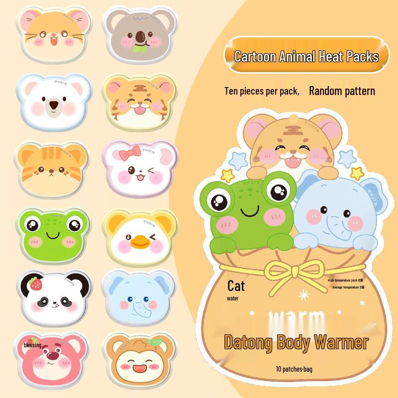 Cartoon Design Self-Heating Warm Patch with High-End Packaging