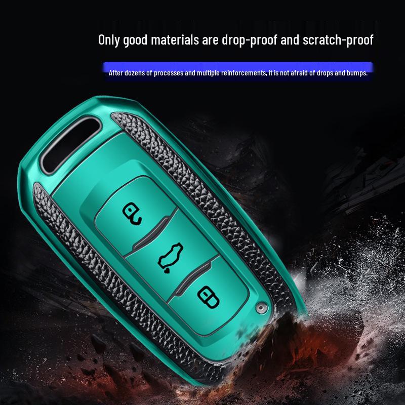 Geely Emgrand Leather-Textured Car Key Protective Case