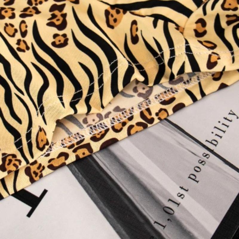 Leopard Boxers Ice Silk Man Underwear Graphene Men Underpants Breathable Comfortable Men's Panties Ultrathin BoxerShorts Trunk