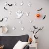 96pcs Stickers - Reusable Cute Halloween Decorations - Self-Adhesive Wall Stickers For Gothic , Doors, Walls, Rooms, Closets
