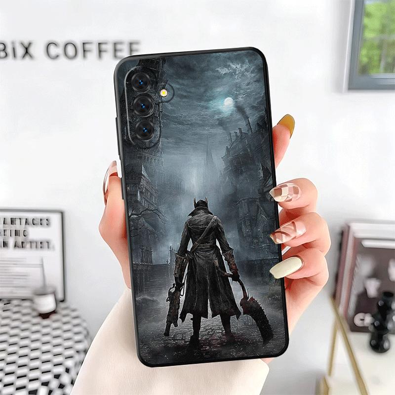 B-Bloodborne Game Soft Phone Case for Samsung A17 A37 A57 A16 A26 A36 A56 A15 A25 A35 A55 A14 A24 A34 A54 A13 A23 A33 A53 A52 A1