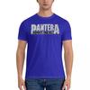 T-shirt Bianca Uomo Donna Logo Band Musicale T-shirt Harajuku Pantera T-shirt da Spiaggia Streetwear Casual Abbigliamento in Cotone Regalo
