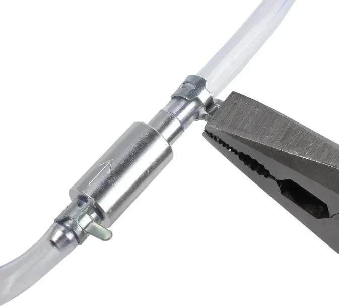 Car Clutch Brake Bleeder Hose Hydraulic Clutch Single Way Valve Tube Bleeding Tool Replacement Adapter Kit Auto Accessories