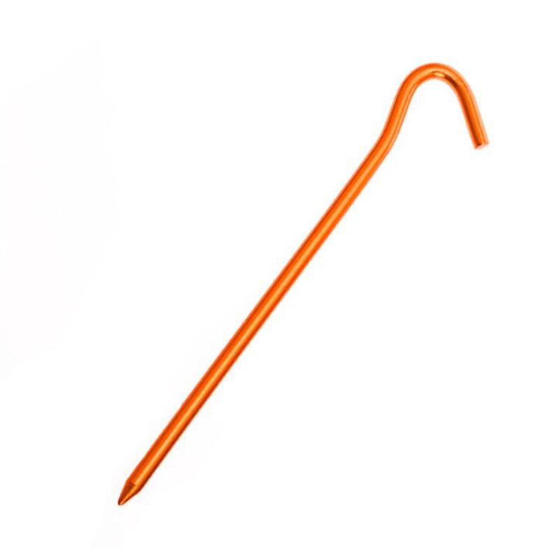 10 Pcs/Lot 18cm Tent Pegs Aluminum Round Tent Stake Alloy Tent Pegs Outdoor Nails Tent Accessories