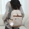 1Pc Backpack Fashion Lightweight Oxford Cloth Travel Backpack College Student Computer Large Capacity Commuter Bag School Bag