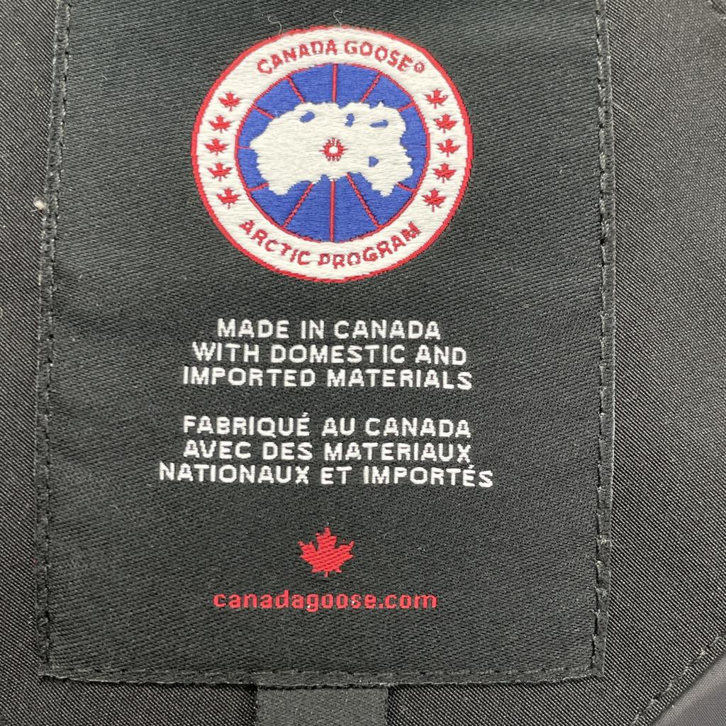 Canada Goose 2302JL Black Mackenzie Parka Down Jacket Jacket XS blackUsed