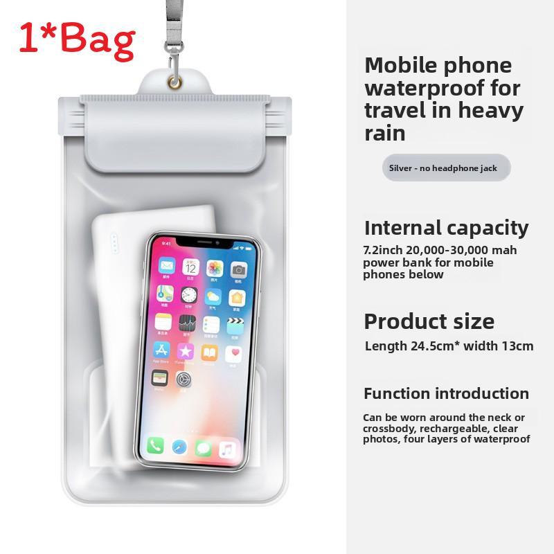 

Waterproof Phone Bag For Swimming And Outdoor Activities Pvc Sealed Design For Adults