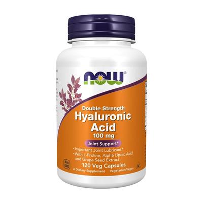 Double Strength Hyaluronic Acid 100 Mg, 120 Veg Capsules