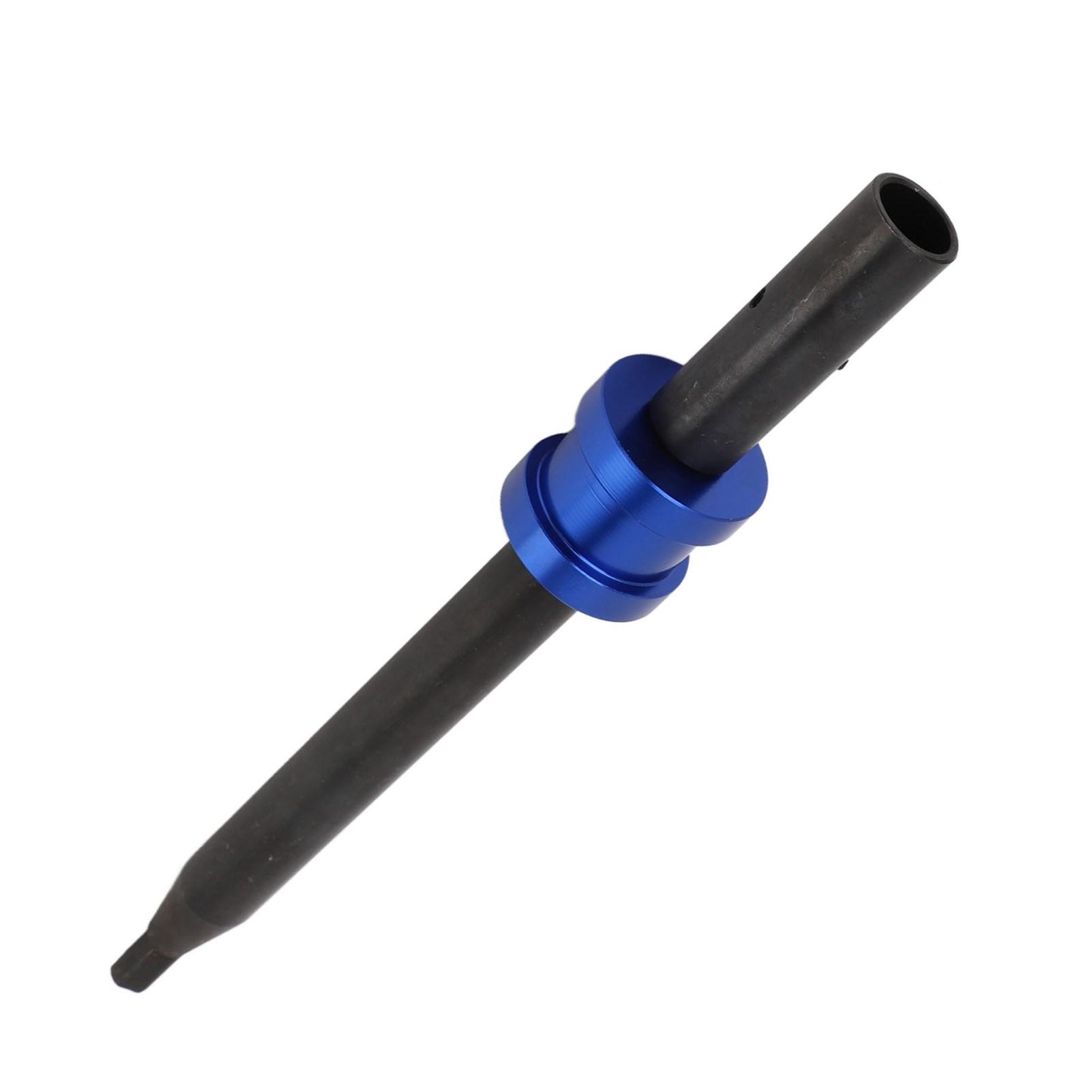Outil d'amorçage de pompe à huile moteur, Amorçeur de pompe à huile en acier aluminium pour V6 V8 350 454, avec rotation par moteur de perceuse pour reconstruction de moteur
