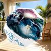Avatar Print Automatic Open Close Umbrella, Portable Foldable Umbrella, for Outdoor Commute Camping Trip, Ideal Birthday Gift