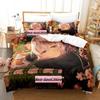 Zombie Lplus Saga Beding Set Single Twin Ful Quen King-Sized Dimensionsd Dimensions Bed Linen Set Adult People Kid Bedrom Duvetcover Sets Anime parure