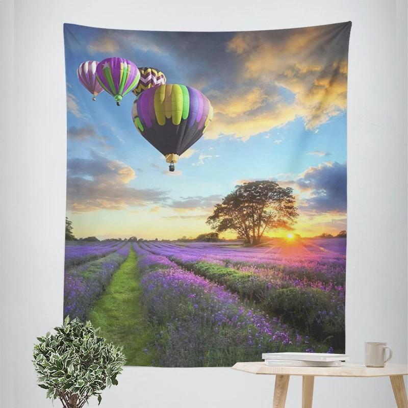 Oil Painting Landscape Beautiful Decorative Tapestry Home Wall Decoration Office Living Room Tapestry