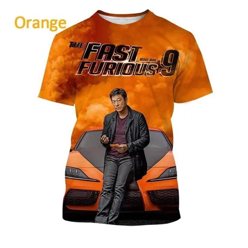 T-shirt for Men Women 3D Printed Short-sleeved Casual Movie Unisex Tees Shirt Personality Racing Tshirts