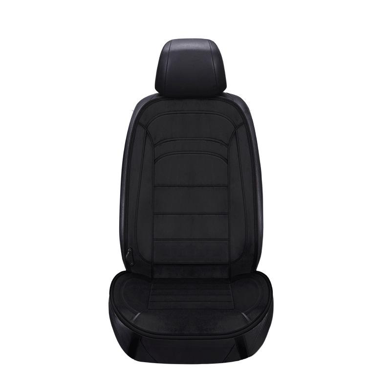 Universal Imitation Cashmere Heated Seat Cushion - Smart 12v/24v for Cars and Chairs