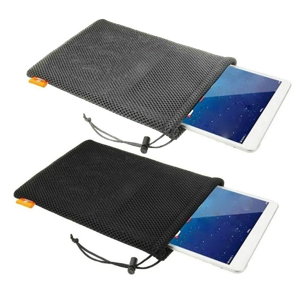 Siateczkowy woreczek ze sznurkiem do przechowywania Nylonowy woreczek Nowe pudełko na słuchawki Kabel do transmisji danych Ładowarka