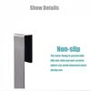 Drilling-Free Stainless Steel Shower Door Hook Space Saving Rustproof Towel Hooks Wall Mounted Bathroom Hooks Sauna
