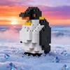KNEW BUILT Panda Pavone Volpe Pinguino Animale Domestico Gatto Cane Micro Mini Giocattoli da Costruzione-Decorazione Festa Amata dai Bambini,Regalo di Natale,Assemblaggio Puzzle