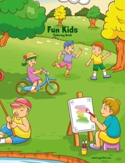 The Fun Kids Coloring Book 1 : 1 Book