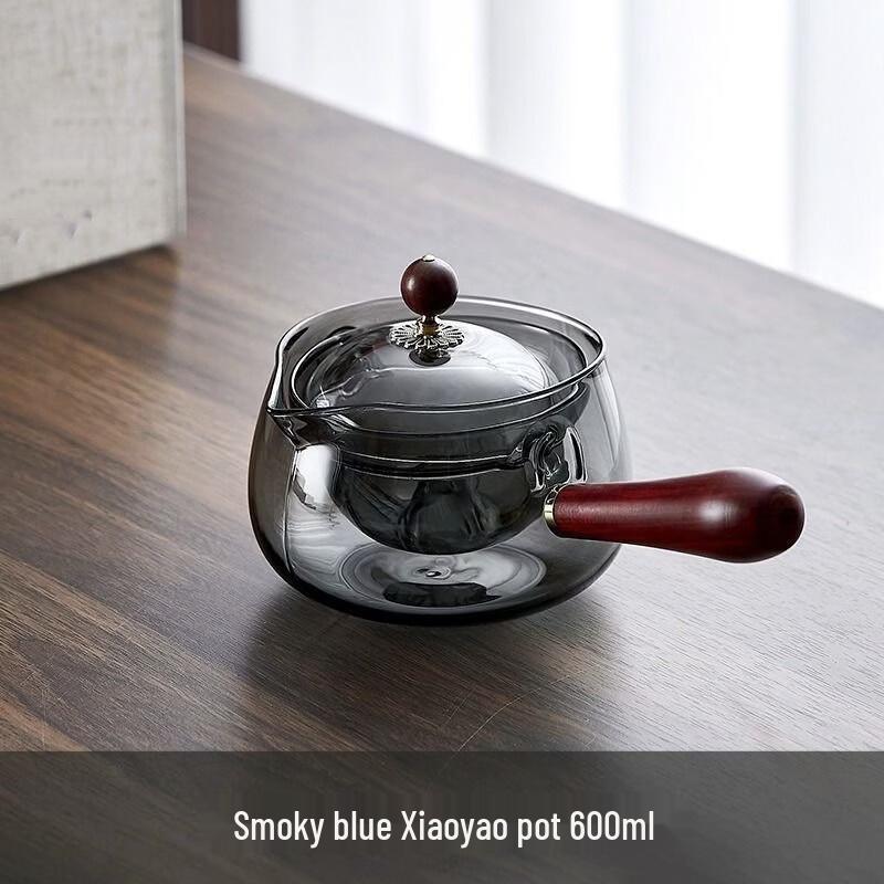 

Hanyou 360-Degree Rotating Side Handle Pottery Teapot