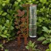 Exquisites Gartenornament Messgerät Regen Außen, 7,8 Zoll Messgeräte zur Messung von Niederschlag, Frostsicher Einfache Installation Regenmesser Messgerät, Vintage