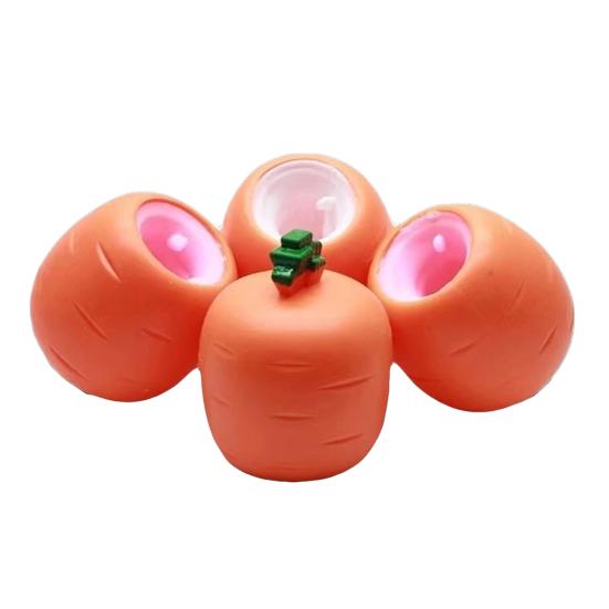 Carrot Rabbit Fidget Toys Easter Squeeze Toys Cute Bunny Stress Relief