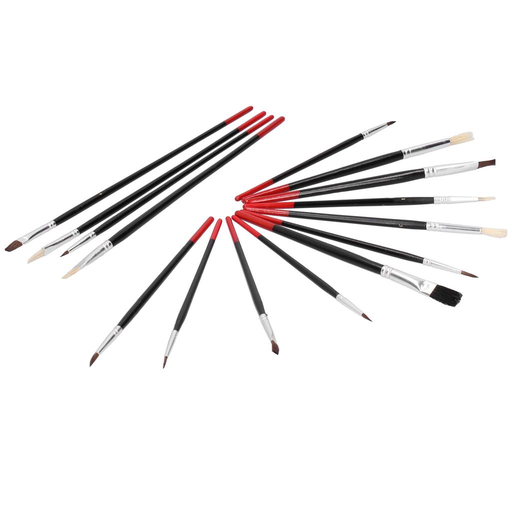 15pcs Art Painting Brushes Set for Gouache Watercolor Acrylic Oil Painting Drawing Brush15pcs Set