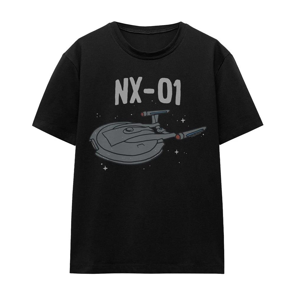 

Star Trek The Og Nx Class Womens 100% Cotton T-shirt Mens Tees Top, S-2XL, Black S