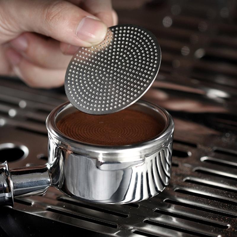 304 Stainless Steel Coffee Filter Fine Mesh Reusable For Espresso Maker Dishwasher Safe Sustainable Coffee Accessories