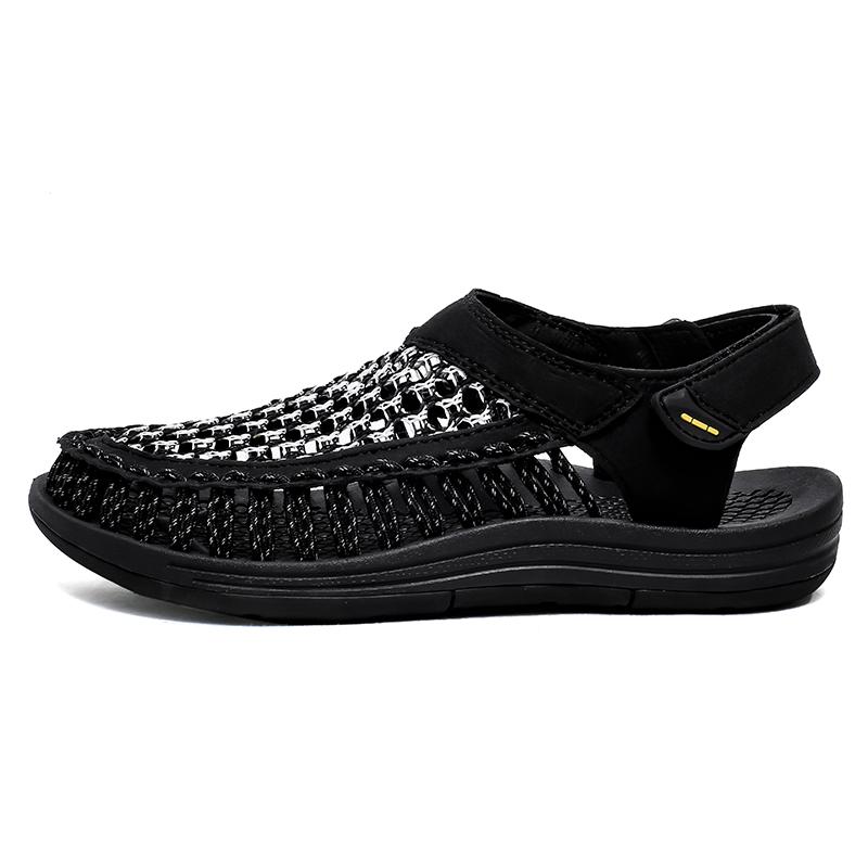 New Style Men Walking Shoes New Fashion Men's Sandals All-match Quick Dry Wading Aqua Shoes Cool Beach Flats Man Roma Footwear