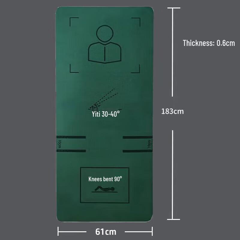 YUNPO Anti-Slip Fitness and Yoga Mat