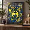 Fenerbahçe FC Diamond Painting Kit 5D Full Drill DIY Diamond Mosaic Wall Art Home Decor
