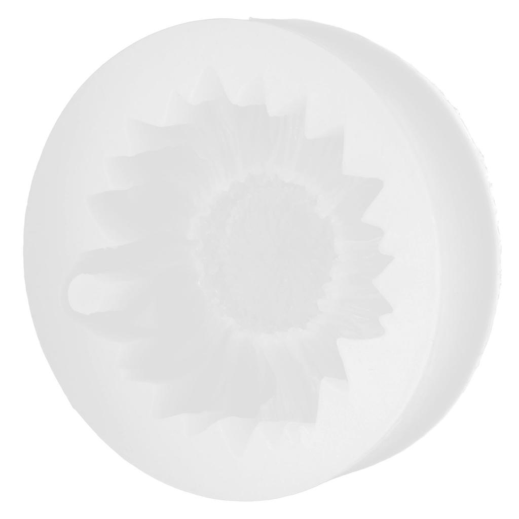 Sunflower Cake Fondant Molds Flower Fondant Cake Baking Molds for Baby Shower Cake Cupcake White