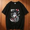 Attack On Titan Cotton Teen Classic Aesthetic Korean Clothes Breathable T Shirt 2000s Pastel Grunge Graphic Hip Hop Colorful