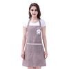 Cute Cartoon Rabbit Kitchen Apron for Men Women Pink White
