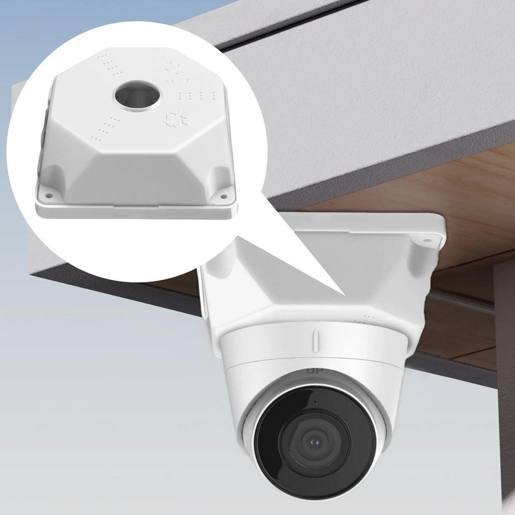 Ceiling Junction Box 3.5Inch Indoor Square Cameras Junction Base Box Removable Cable Organization For Home Garage Indoor Office
