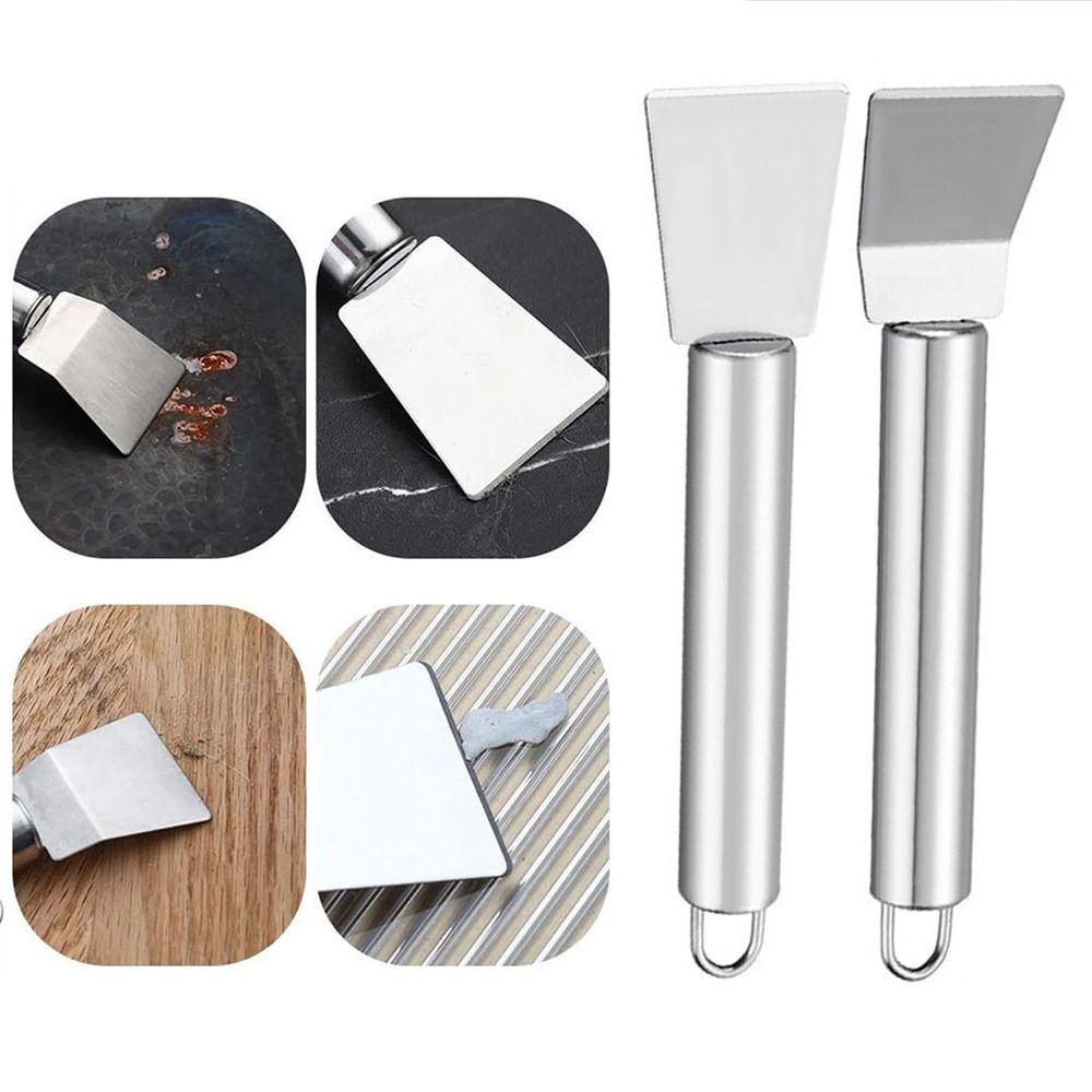 2 Stück Multifunktionaler Küchenreinigungsschaber Schwerlast-Klebstoffschaber Schneeschaufel Bodenreinigung