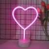 1PC Desktop Neon Light USB/Battery Powered for Room Birthday Party Wedding Decoration Ideal Mother's Day Valentine's Day Gift
