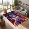 Crystal Palace Football Print Crystal Velvet Rug, Comfortable Water Absorbent Non Slip Indoor Floor Carpet