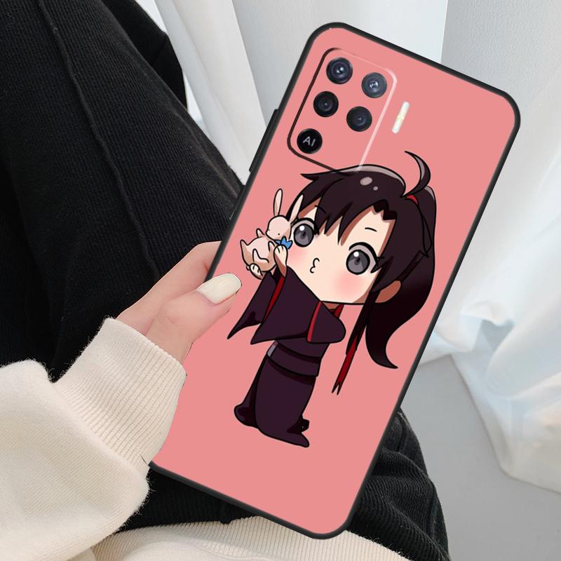 The Untamed Lan Zhan Wei Ying Case For Oppo A17 A57 A77 A40 A78 A54 A74 A94 A76 A16 A96 A18 A60 A80 A38 A58 A98 A15 A5 Pro